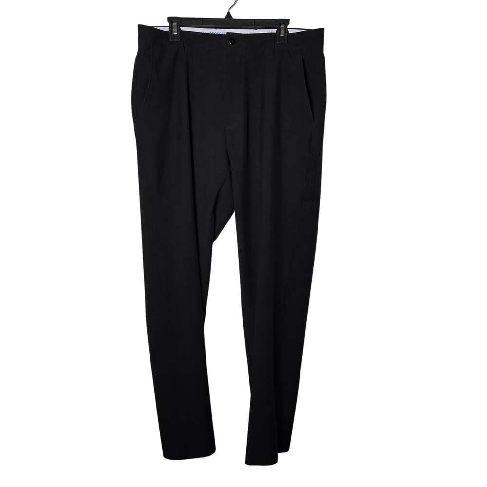 FootJoy Mens Black Performance Golf Pants 36/32 Athletic‎ Stretch Active Outdoor